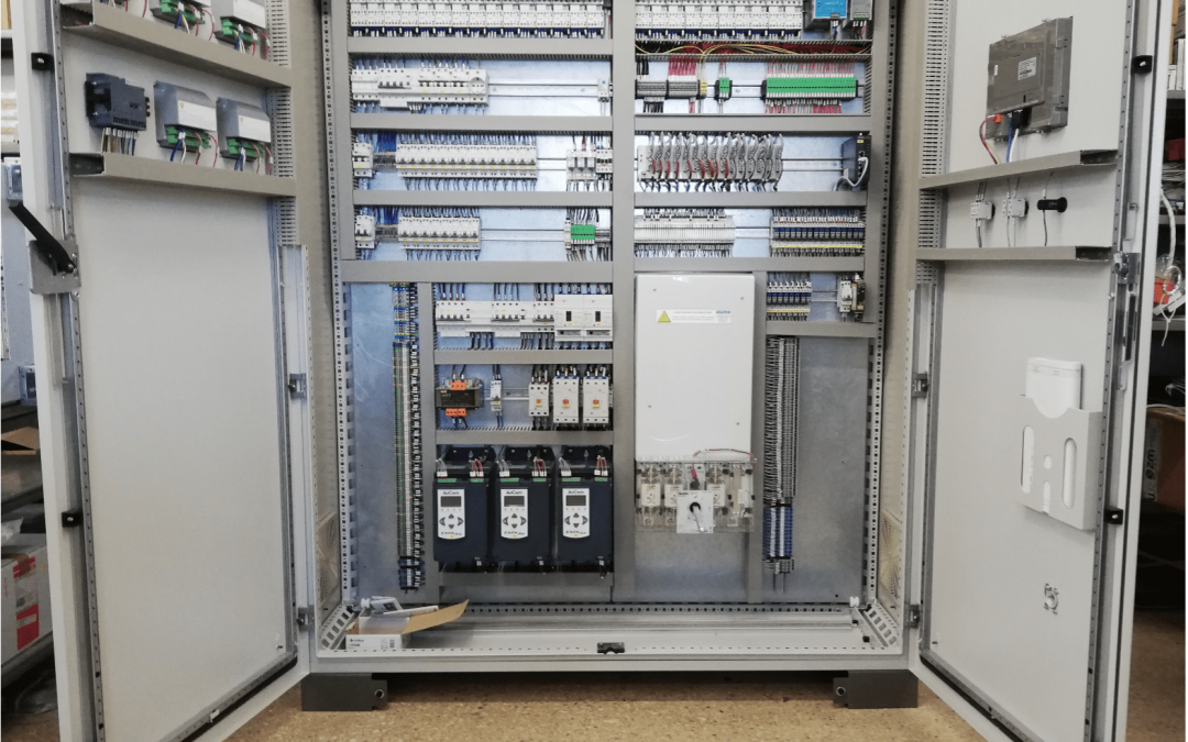 Quadro gestione impianto depurazione reflui 4.0 ready