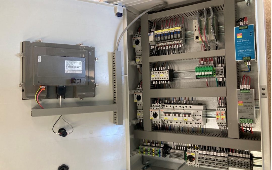 Quadro gestione macchina per ultrafiltrazione 4.0 ready